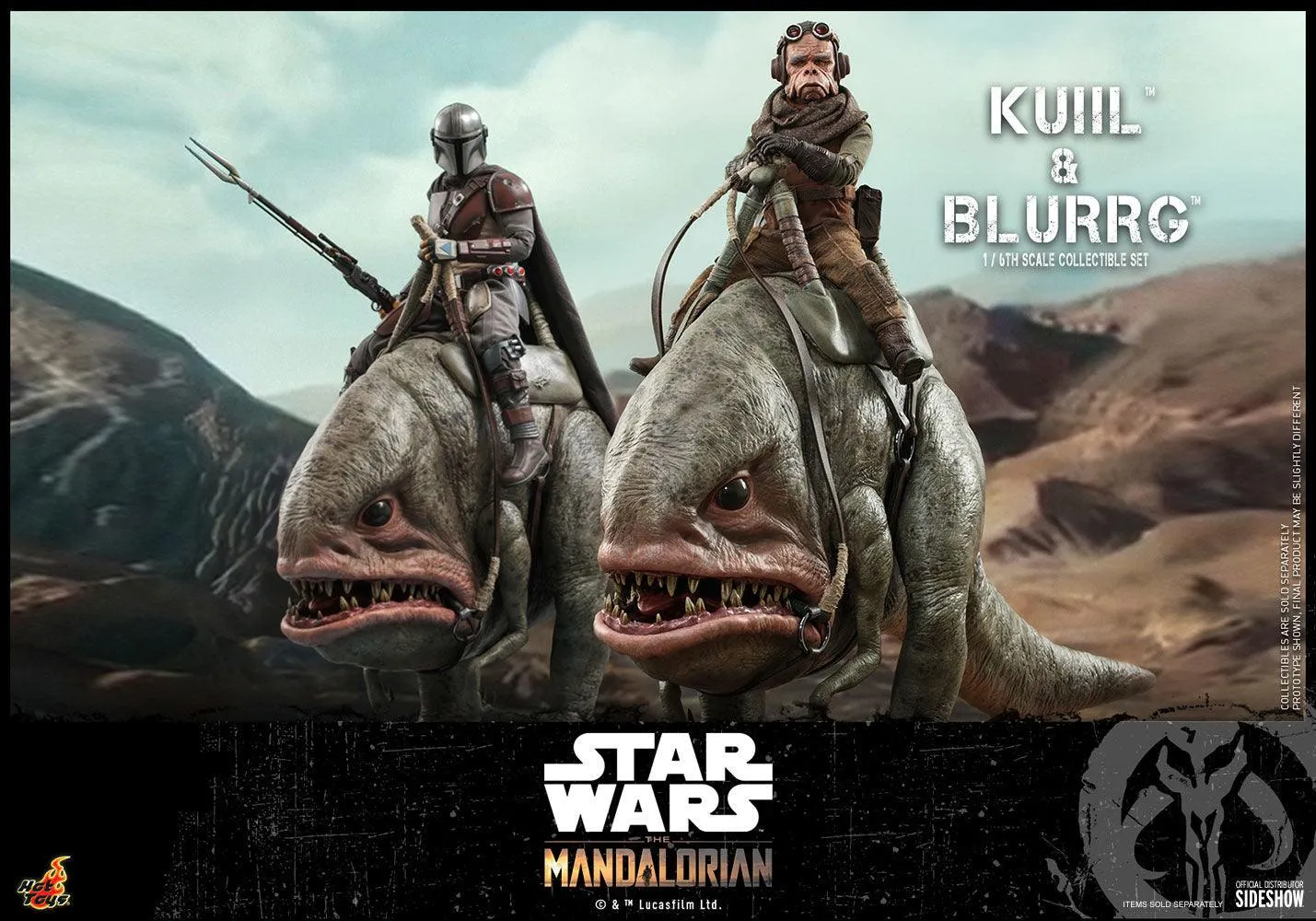 Star Wars: Mandalorian - Kuiil & Blurrg 1:6 Scale Action Figure - Image 14