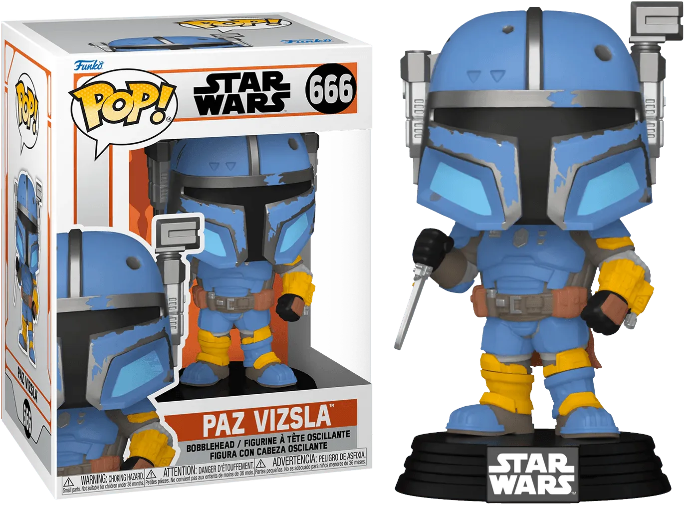 Star Wars: Mandalorian - Paz Vizsla! Pop! Vinyl