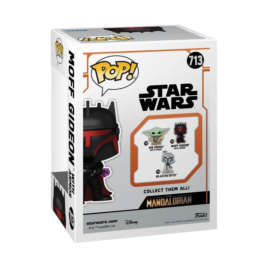 Star Wars - Moff Gideon with Armor Pop! Vinyl - Image 4