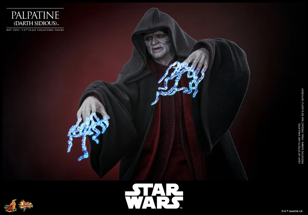 Star Wars - Palpatine (Darth Sidious) 1:6 Scale Collectable Action Figure - Image 10
