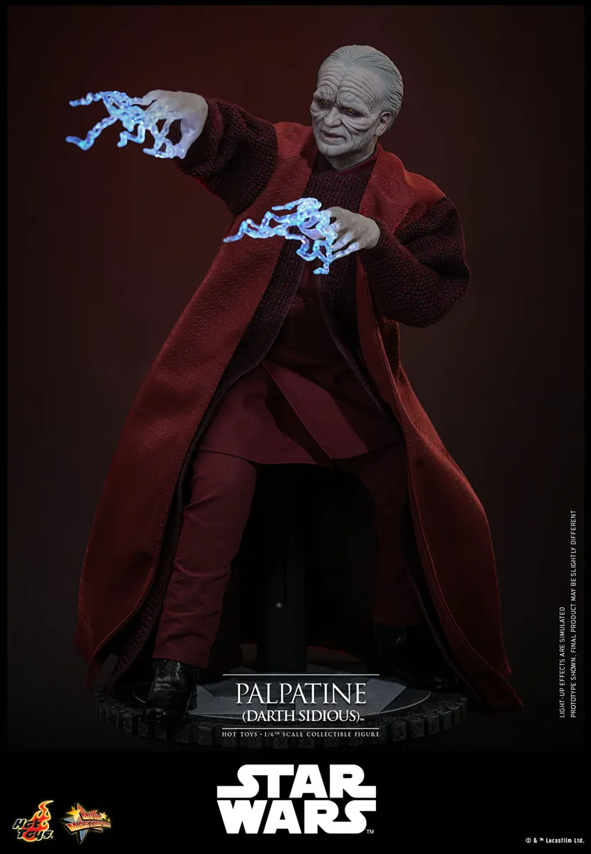Star Wars - Palpatine (Darth Sidious) 1:6 Scale Collectable Action Figure - Image 3
