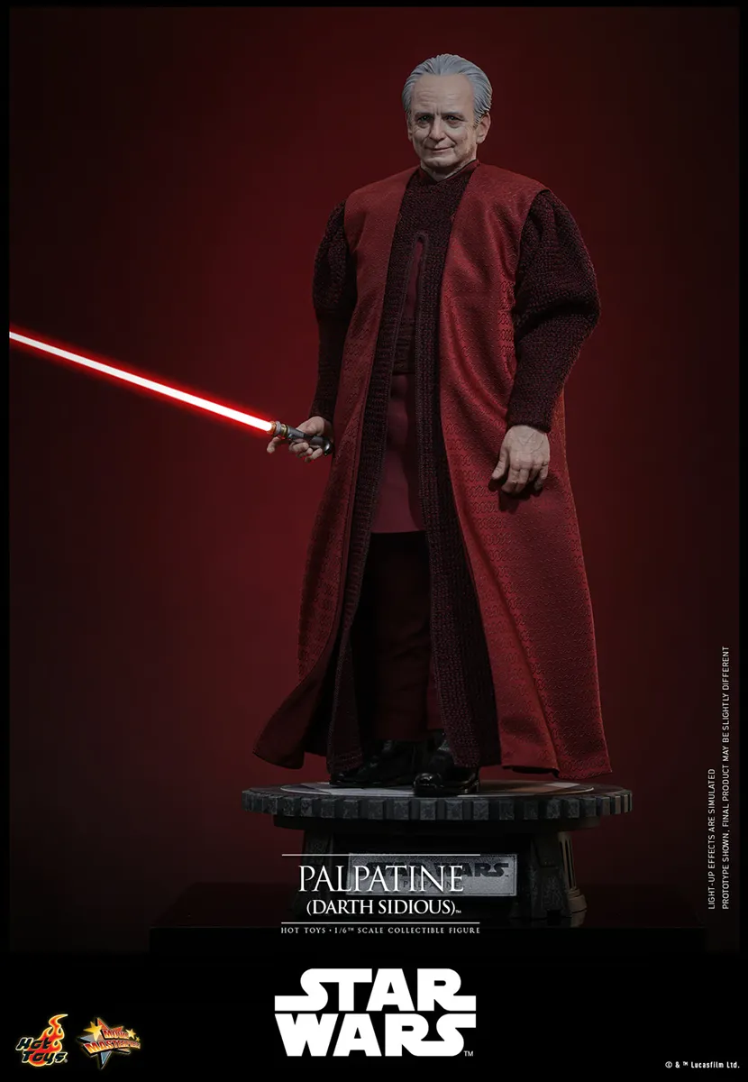 Star Wars - Palpatine (Darth Sidious) 1:6 Scale Collectable Action Figure - Image 6