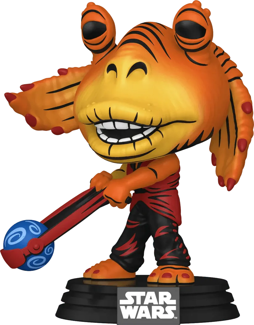 Star Wars: Phantom Menace 25th Anniversary - Jar Jar Binks US Exclusive Retro Pop! Vinyl [RS] - Image 2