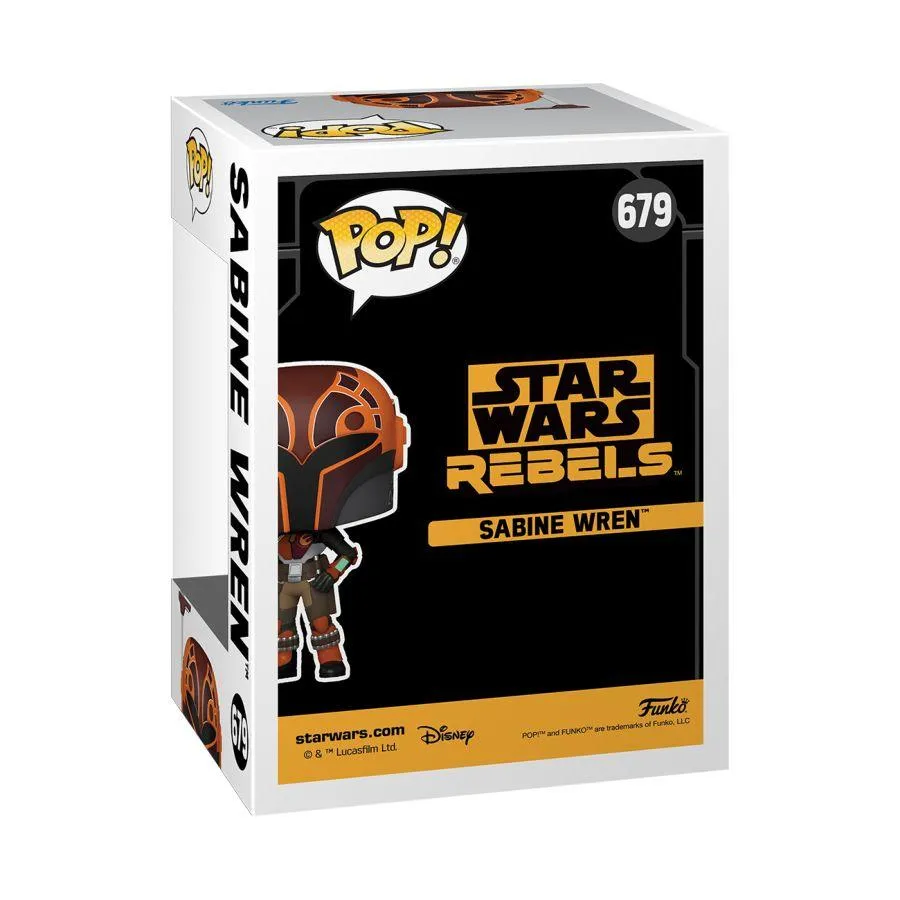 Star Wars: Rebels - Sabine Wren US Exclusive Metallic Pop! Vinyl [RS] - Image 4