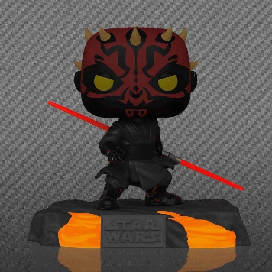 Star Wars - Red Sabre Series: Darth Maul Glow US Exclusive Pop! Deluxe [RS] - Image 3