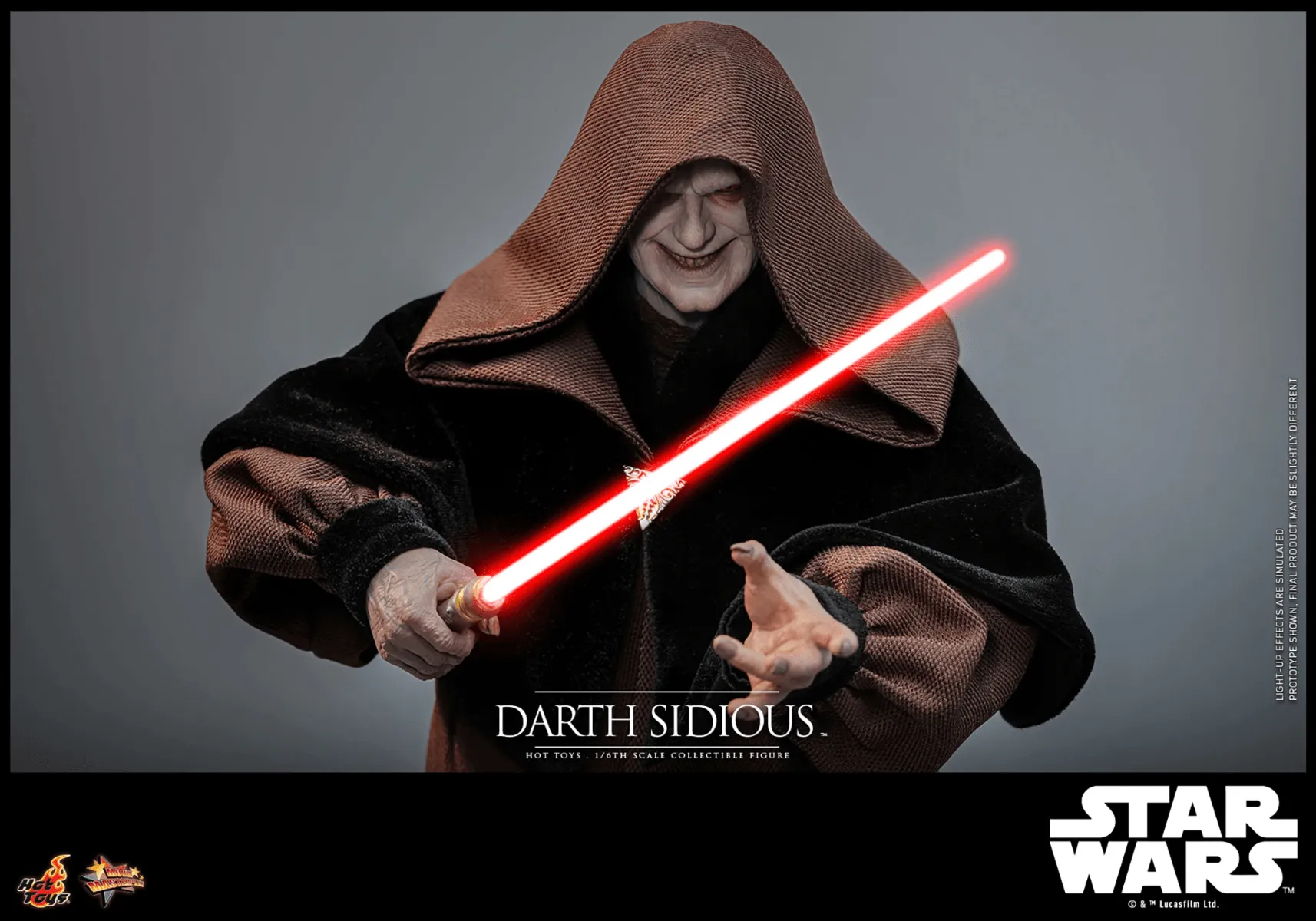 Star Wars: Revenge of the Sith - Darth Sidious 1:6 Scale Collectible Action Figure - Image 12