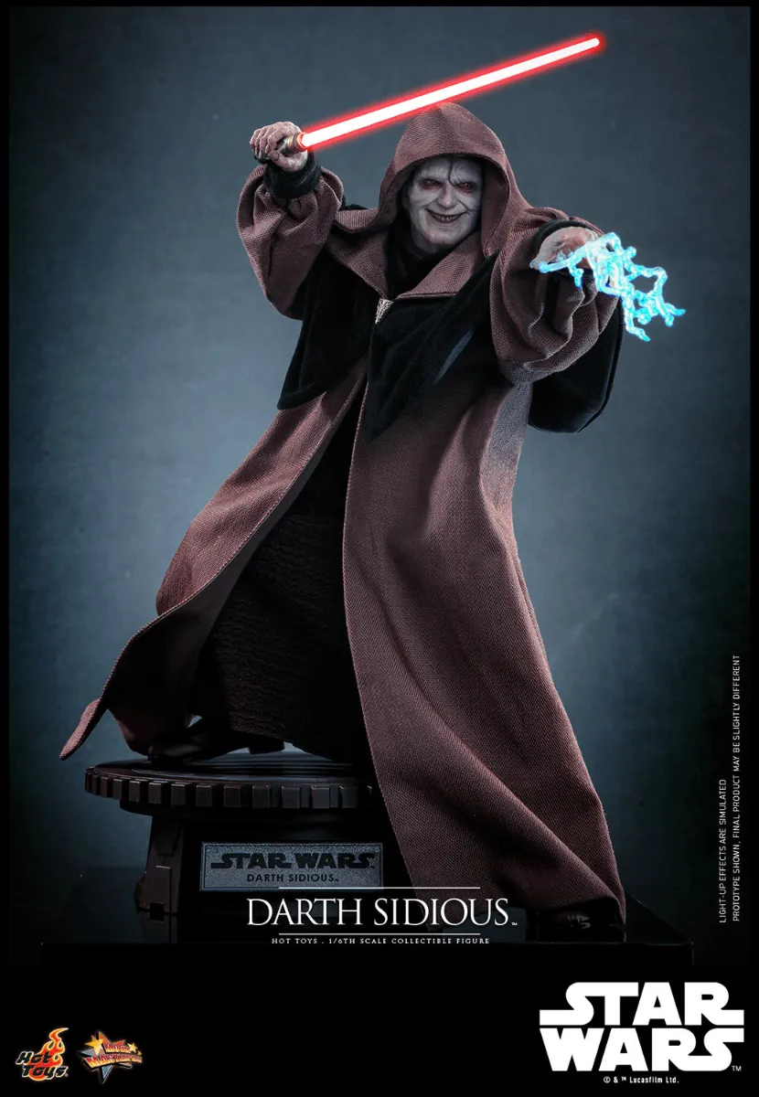 Star Wars: Revenge of the Sith - Darth Sidious 1:6 Scale Collectible Action Figure - Image 4
