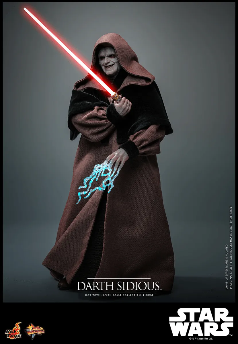 Star Wars: Revenge of the Sith - Darth Sidious 1:6 Scale Collectible Action Figure - Image 6