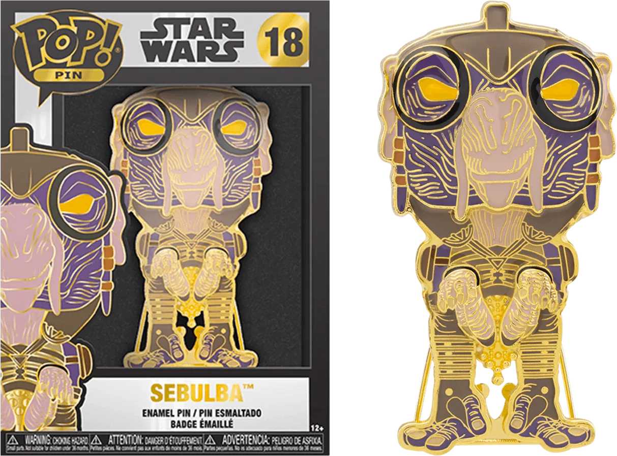 Star Wars - Sebulba 4" Pop! Enamel Pin