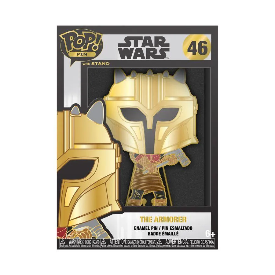 Star Wars - The Armourer Enamel Pop! Pin - Image 3