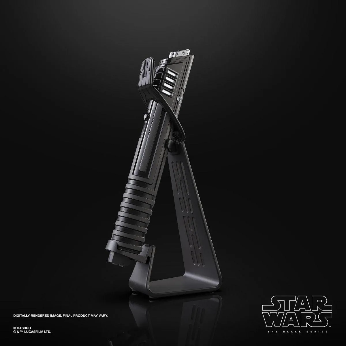 Star Wars The Black Series Mandalorian Darksaber Force FX Elite Lightsaber - Image 5