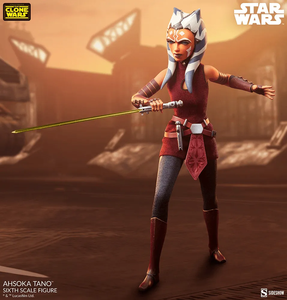 Star Wars: The Clone Wars - Ahsoka Tano 1:4 Scale Action Figure - Image 4
