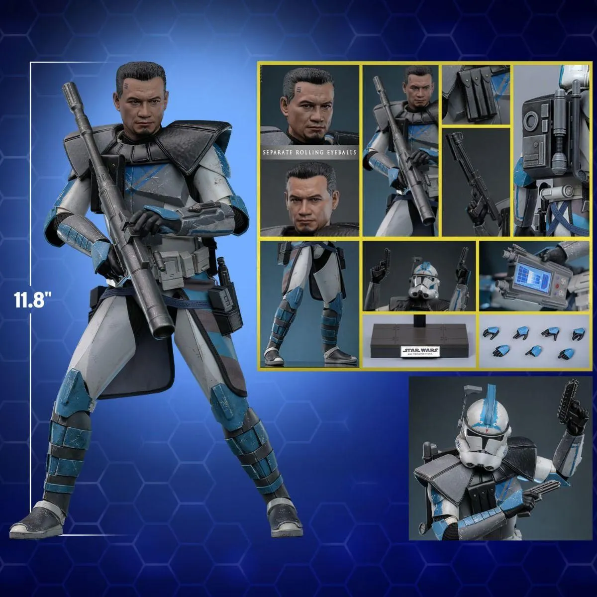 Star Wars: The Clone Wars - Arc Trooper Fives 1:6 Scale Collectable Action Figure - Image 17