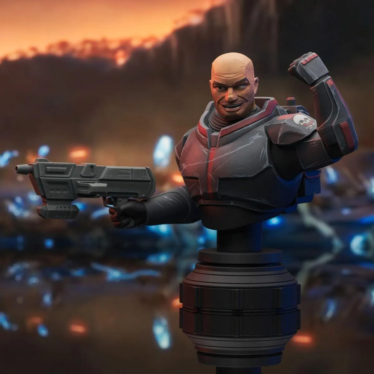 Star Wars: The Clone Wars - Wrecker 1:7 Scale Bust - Image 3