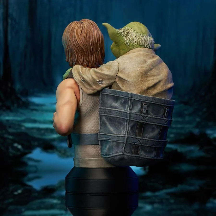Star Wars: The Empire Strikes Back -Luke Skywalker with Yoda 1:6 Scale Mini Bust - Image 4