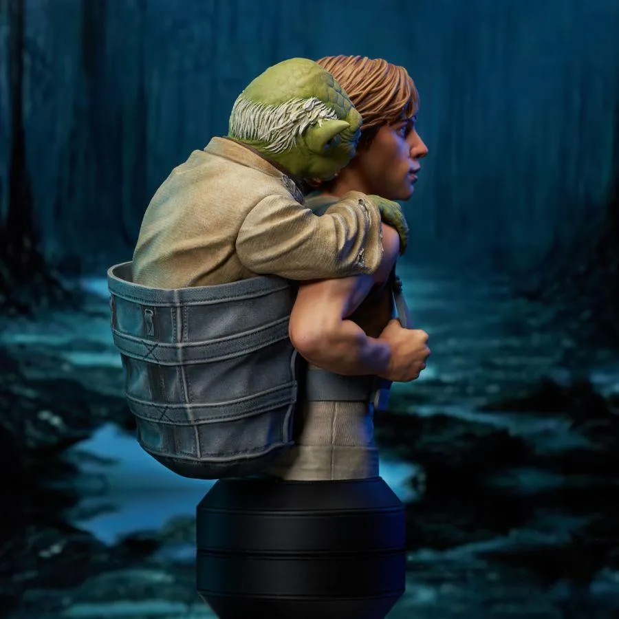Star Wars: The Empire Strikes Back -Luke Skywalker with Yoda 1:6 Scale Mini Bust - Image 5