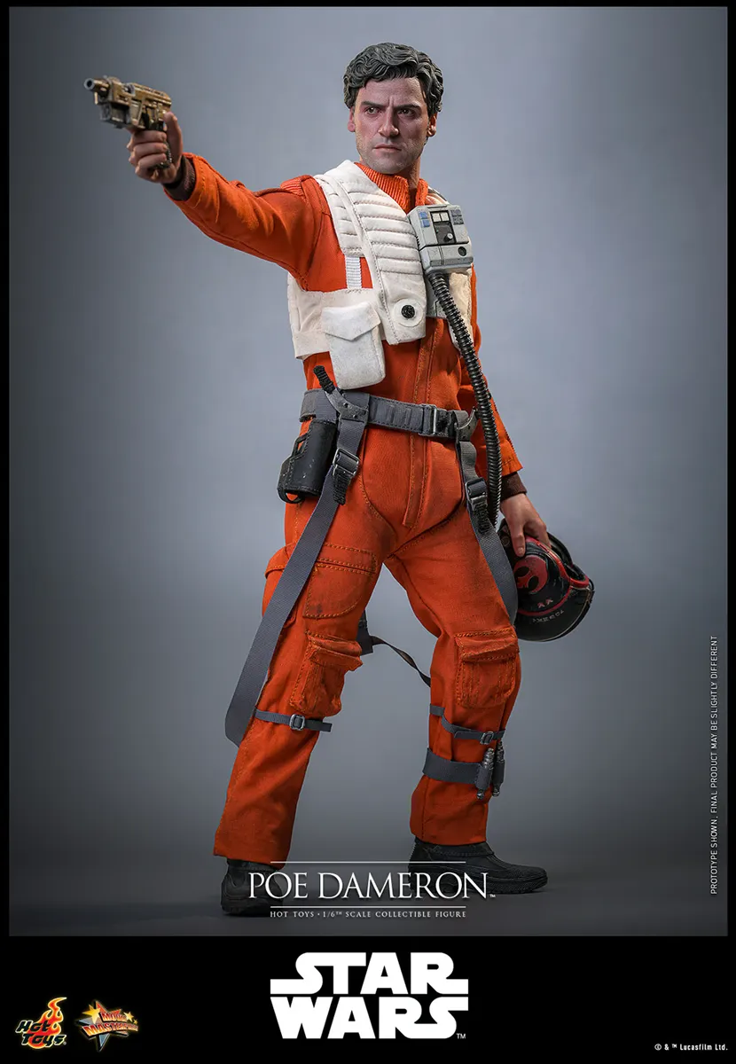 Star Wars: The Force Awakens - Poe Dameron 1:6 Scale Collectable Action Figure - Image 12