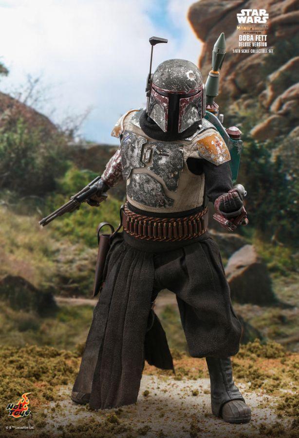 Star Wars: The Mandalorian - Boba Fett Deluxe 1:6 Scale 12" Action Figure - Image 25