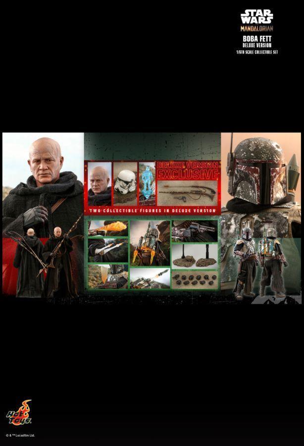 Star Wars: The Mandalorian - Boba Fett Deluxe 1:6 Scale 12" Action Figure - Image 29