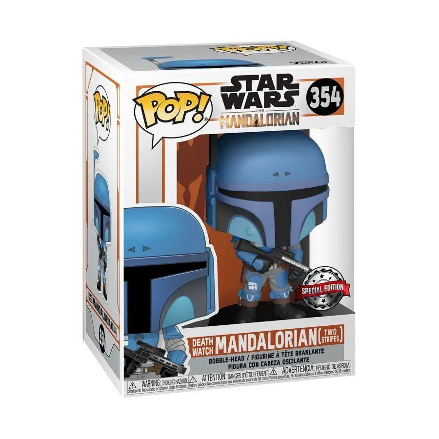 Star Wars: The Mandalorian - Death Watch Metallic US Exclusive Pop! Vinyl - Image 3