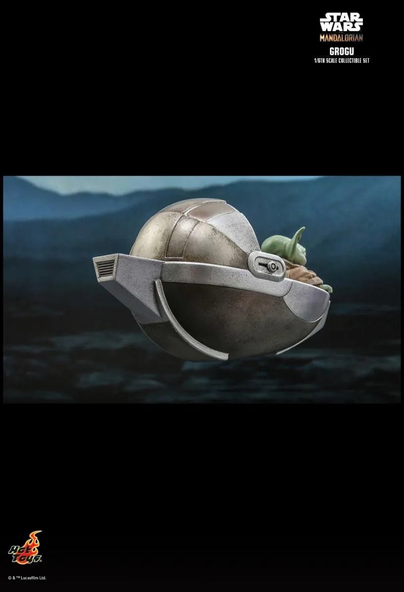 Star Wars: The Mandalorian - Grogu 1:6 Scale Collectable Action Figure Set - Image 5
