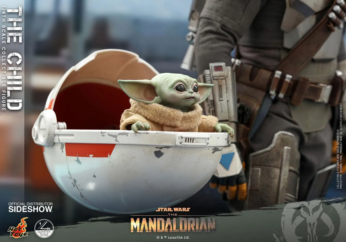 Star Wars: The Mandalorian - The Child 1:4 Scale Action Figure - Image 9