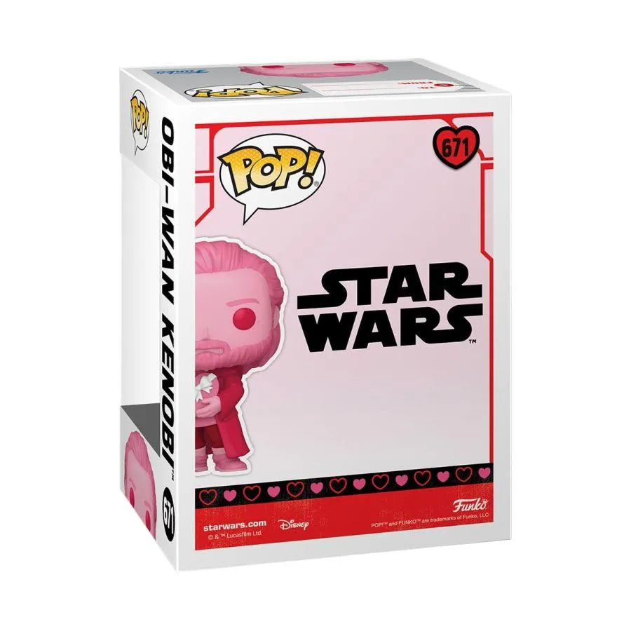 Star Wars: Valentines 2024 - Obi-Wan Kenobi Pop! Vinyl - Image 4
