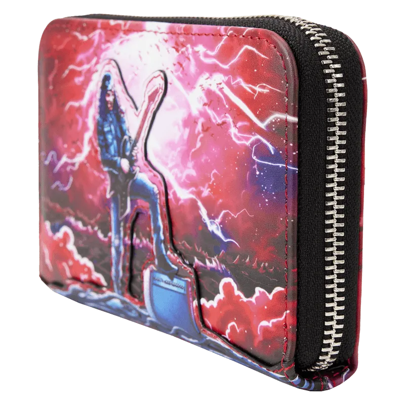 Stranger Things - Eddie Munson Tribute Glow Zip Around Wallet - Image 3