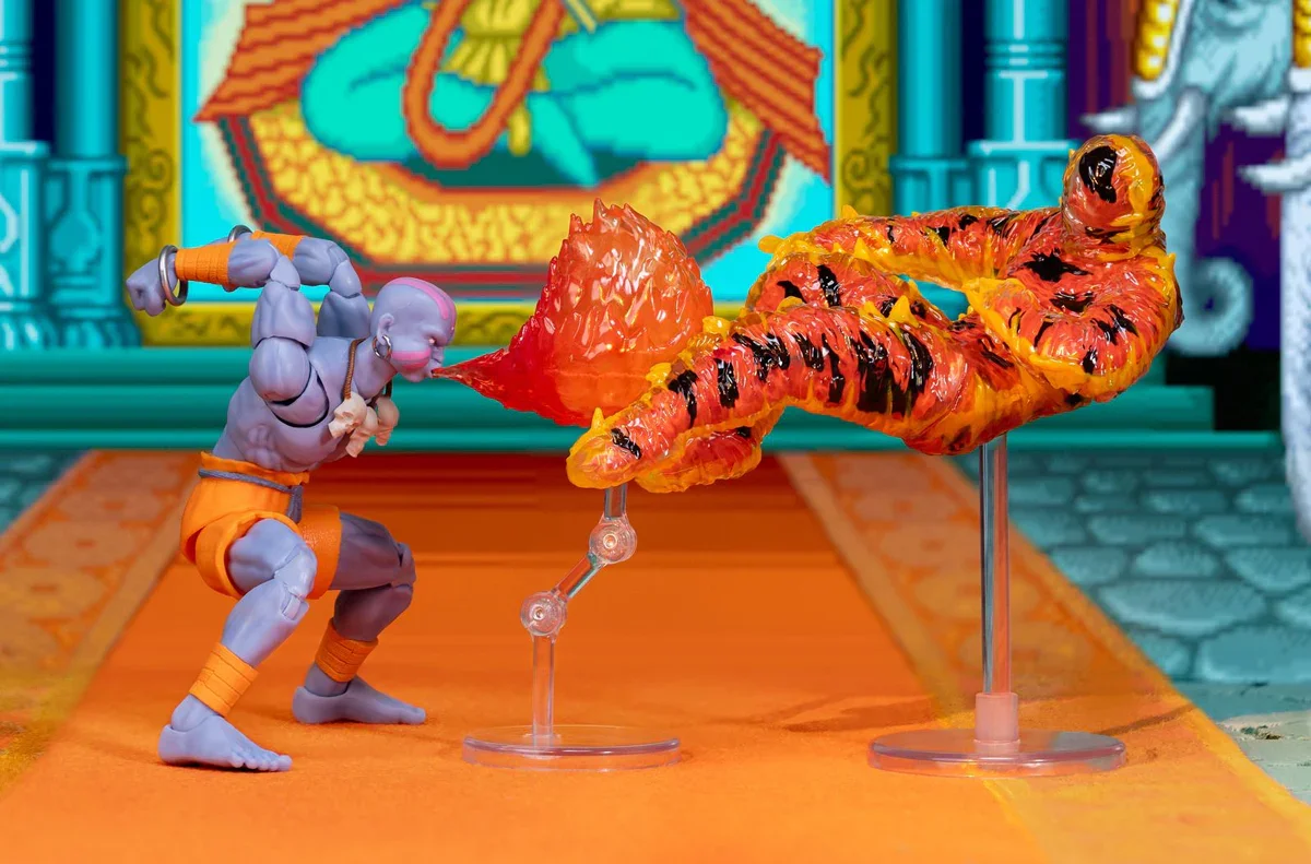 Street Fighter II - Dhalsim (Player 2) Deluxe 1:12 Scale Action Figure - Image 5
