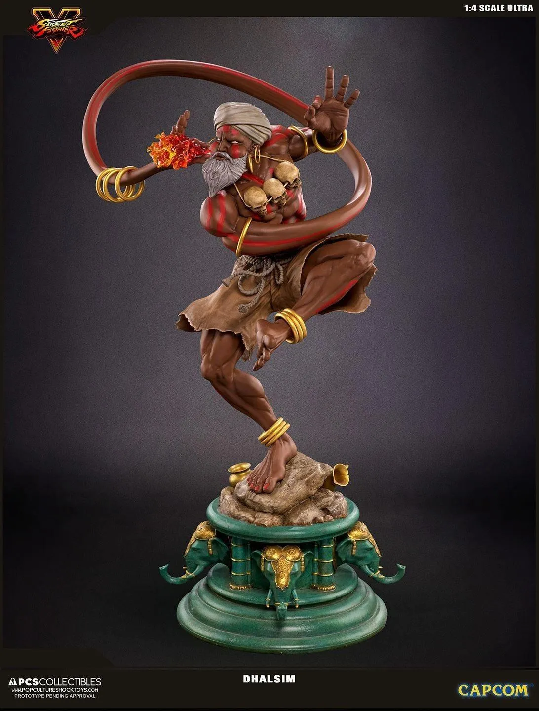 Street Fighter V - Dhalsim 1:4 Scale Statue - Image 7