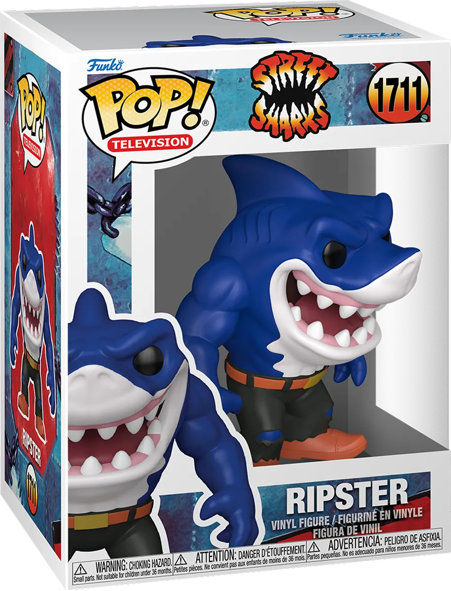 Street Sharks - Ripster Pop! Vinyl - Image 3