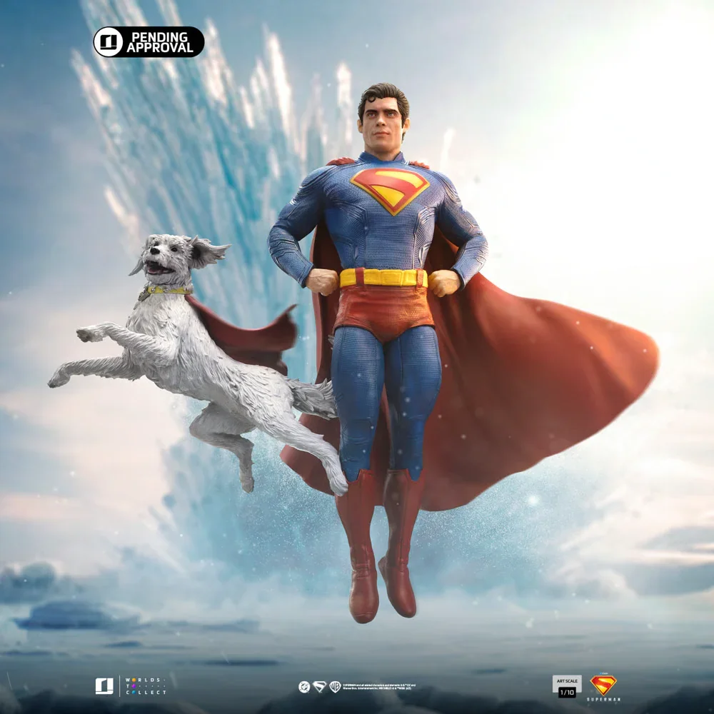 Superman (2025) - Superman & Krypto 1:10 Scale Statue - Image 2