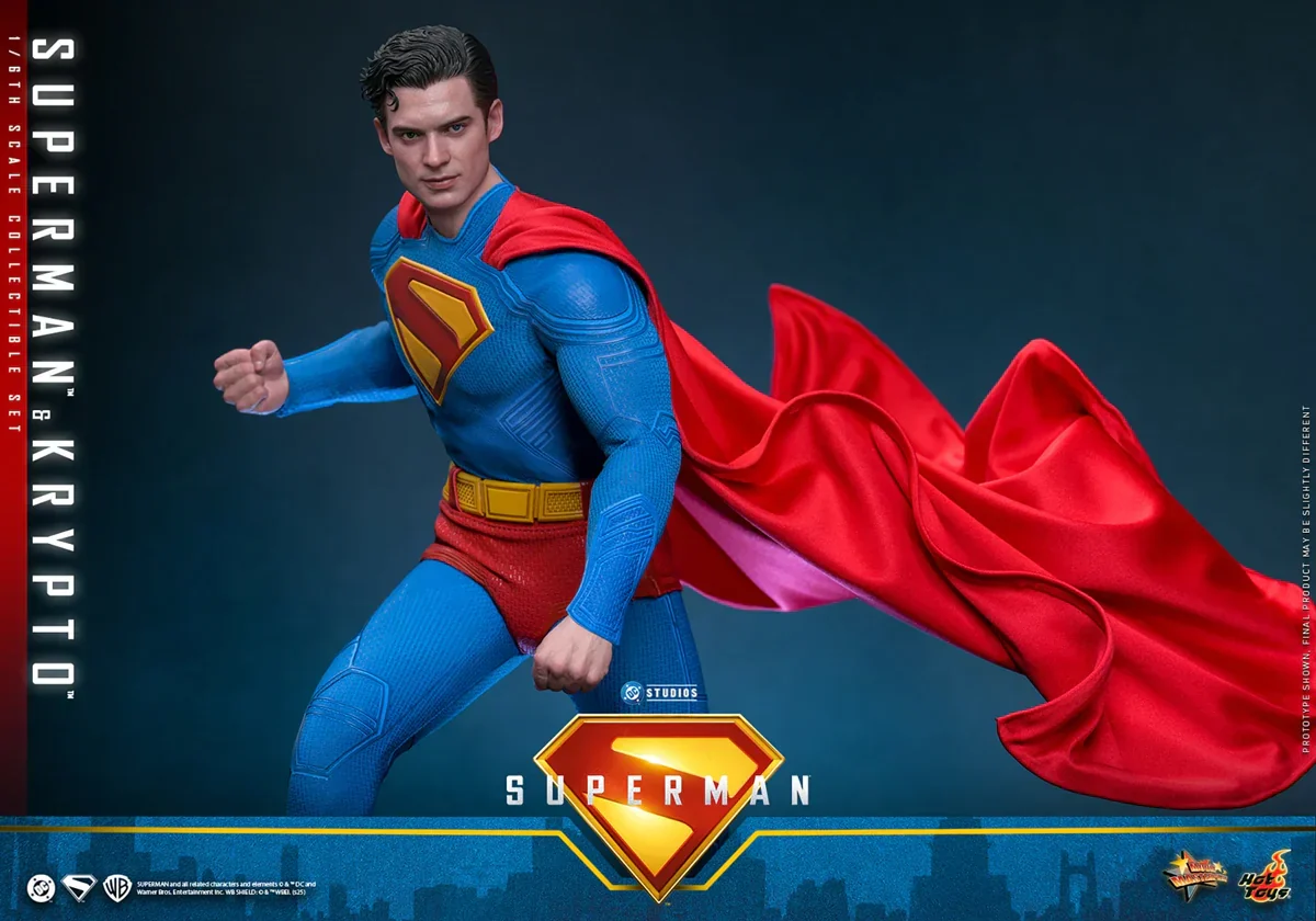 Superman (2025) - Superman & Krypto 1:6 Scale Collectable Action Figure Set - Image 17