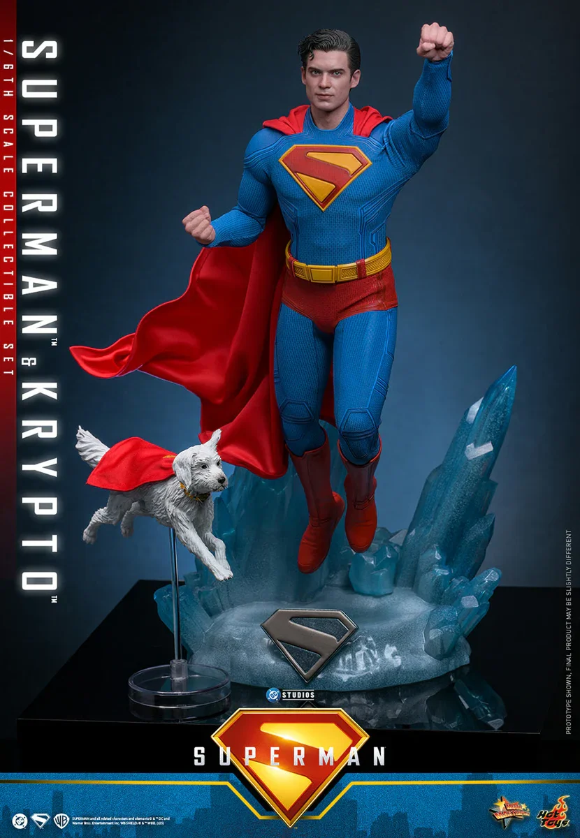 Superman (2025) - Superman & Krypto 1:6 Scale Collectable Action Figure Set - Image 8