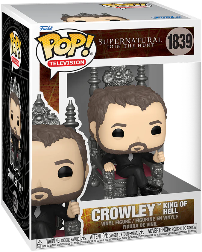 Supernatural - Crowley (King of Hell) Pop! Premium - Image 3