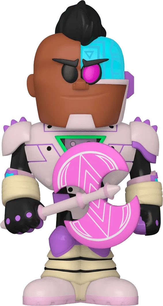 Teen Titans Go! - Cyborg (with chase) Vinyl Soda - Image 2