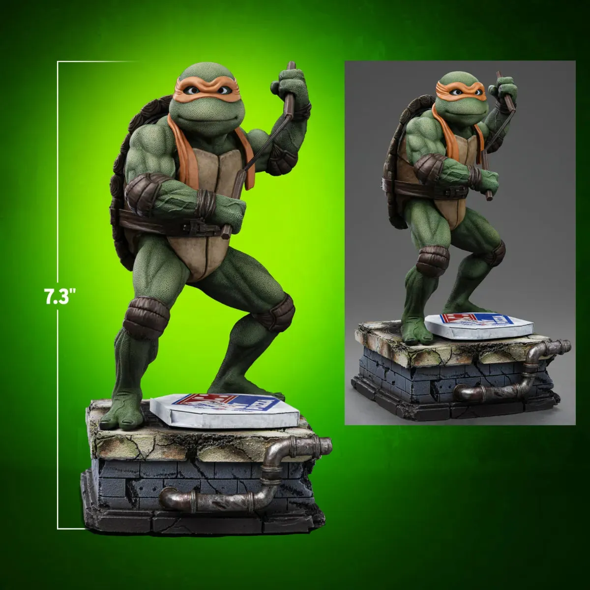 Teenage Mutant Ninja Turtles - '90's Michelangelo 1:10 Scale Statue - Image 3
