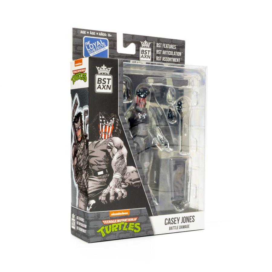 Teenage Mutant Ninja Turtles (comics) - Casey Jones Battle DMG 5" BST AXN Figure - Image 7