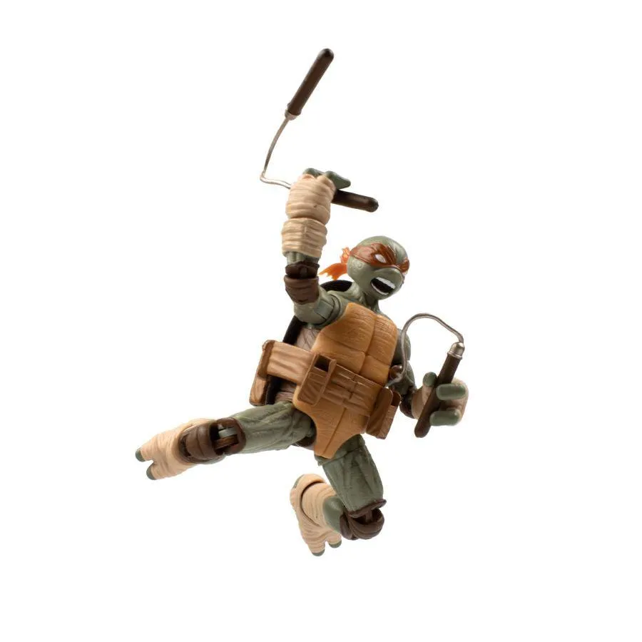 Teenage Mutant Ninja Turtles (comics) - Michelangelo BST AXN Action Figure & Comic Book - Image 3