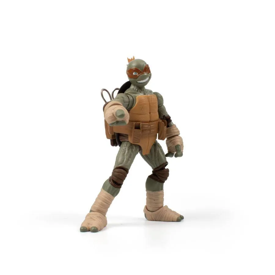 Teenage Mutant Ninja Turtles (comics) - Michelangelo BST AXN Action Figure & Comic Book - Image 5