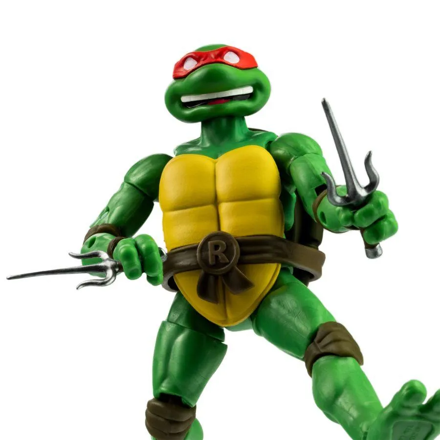 Teenage Mutant Ninja Turtles (comics) - Raphael BST AXN Action Figure & Comic Book - Image 3