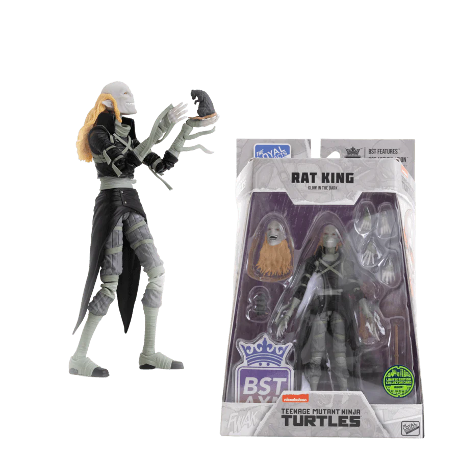 Teenage Mutant Ninja Turtles (comics) - Rat King (Glow) 5" BST AXN Action Figure