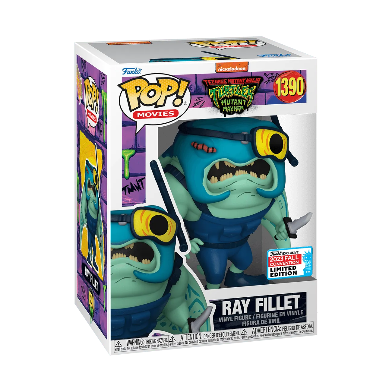 Teenage Mutant Ninja Turtles - Manta Dude NYCC 2023 US Exclusive Pop! Vinyl [RS] - Image 3