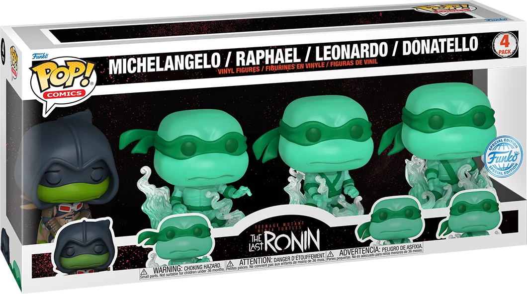 Teenage Mutant Ninja Turtles: The Last Ronin - Brothers US Exclusive Pop! 4-Pack [RS] - Image 3