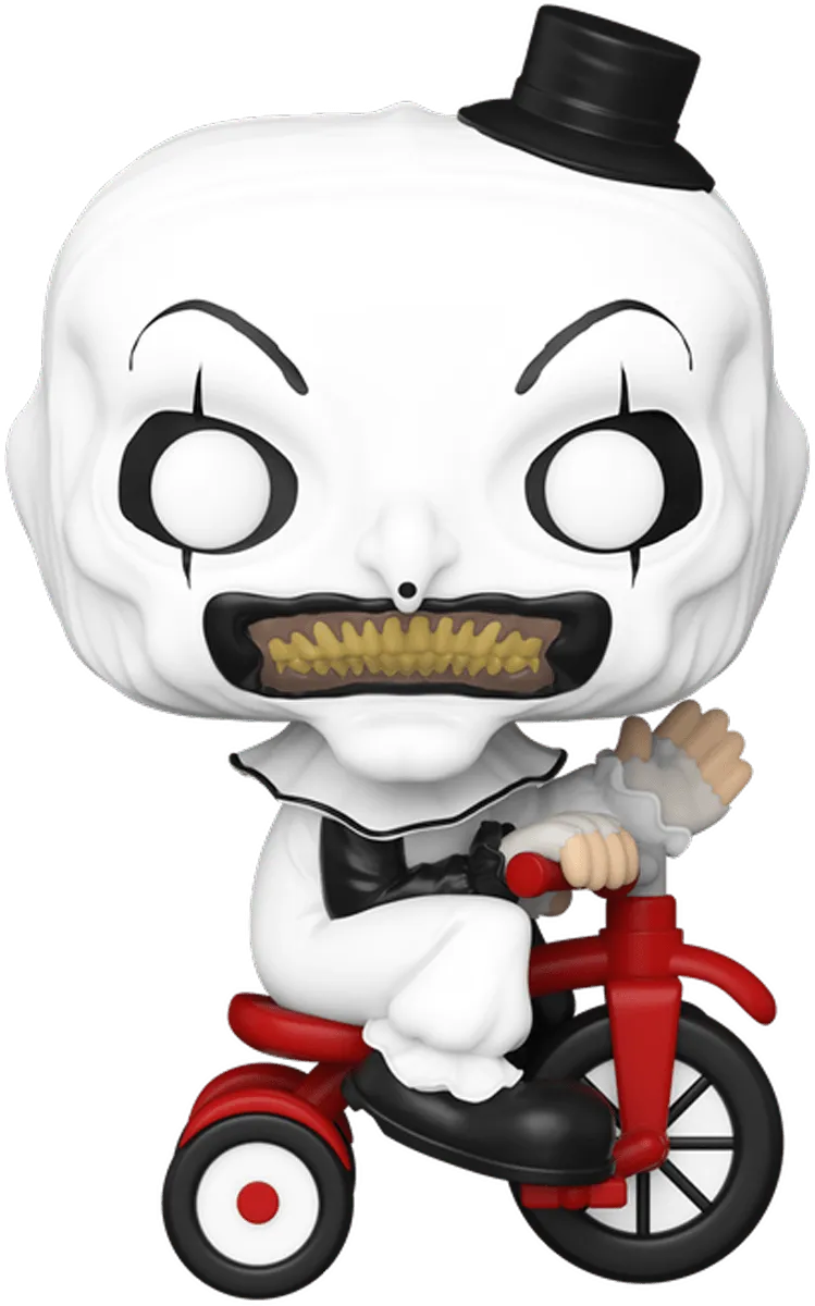 Terrifier - Art the Clown with bike Pop! Vinyl - Image 2