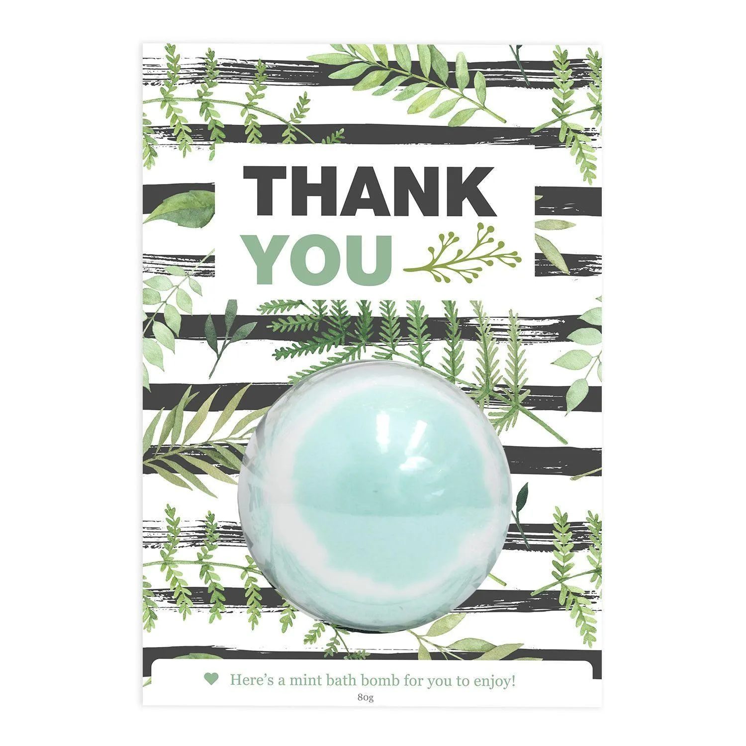 Thank You Bath Bomb Gift Card