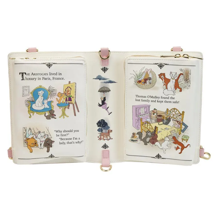 The Aristocats (1970) - Book Convertible Crossbody Bag - Image 5