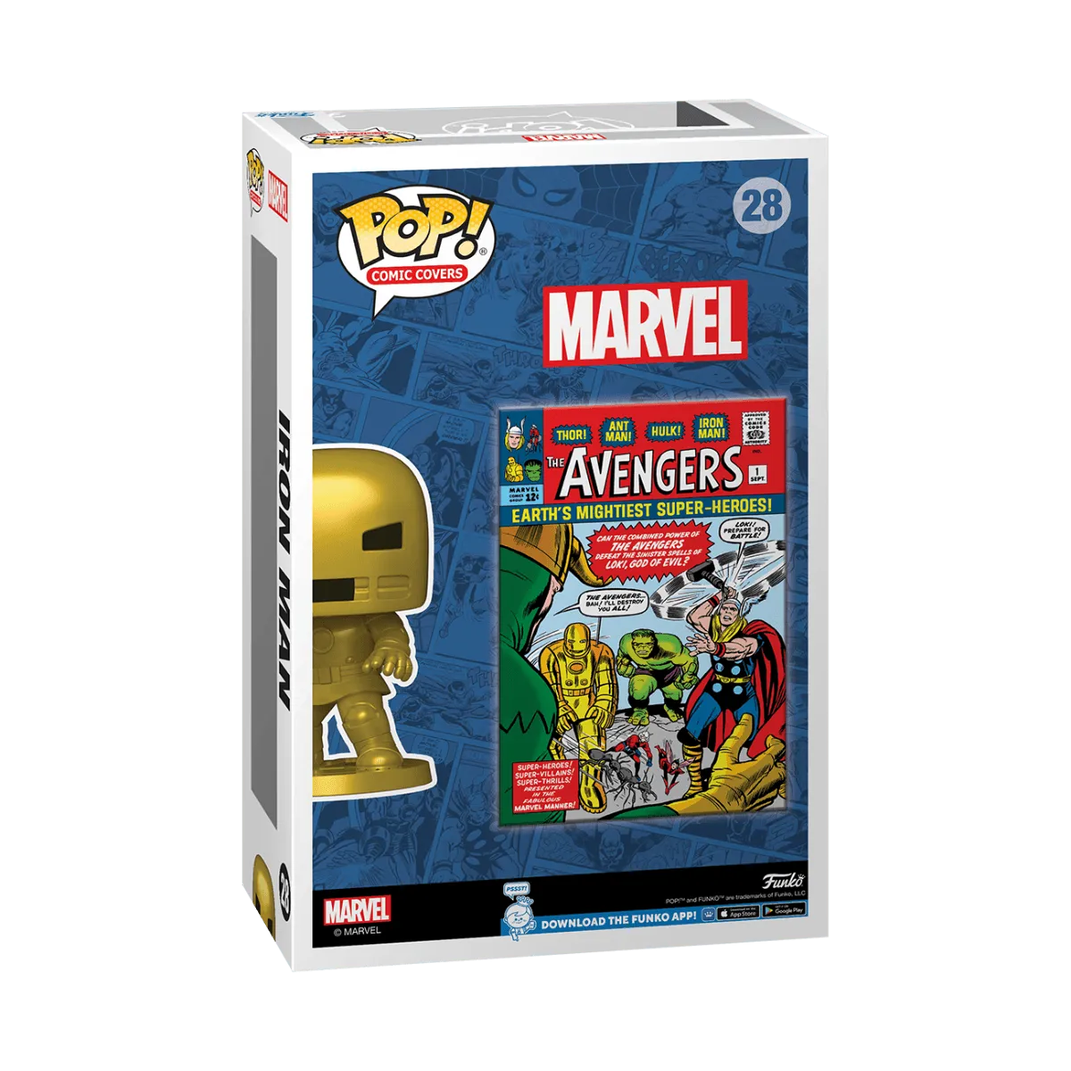 The Avengers - Iron Man Issue #1 Pop! Comic Covers Vinyl - Image 4