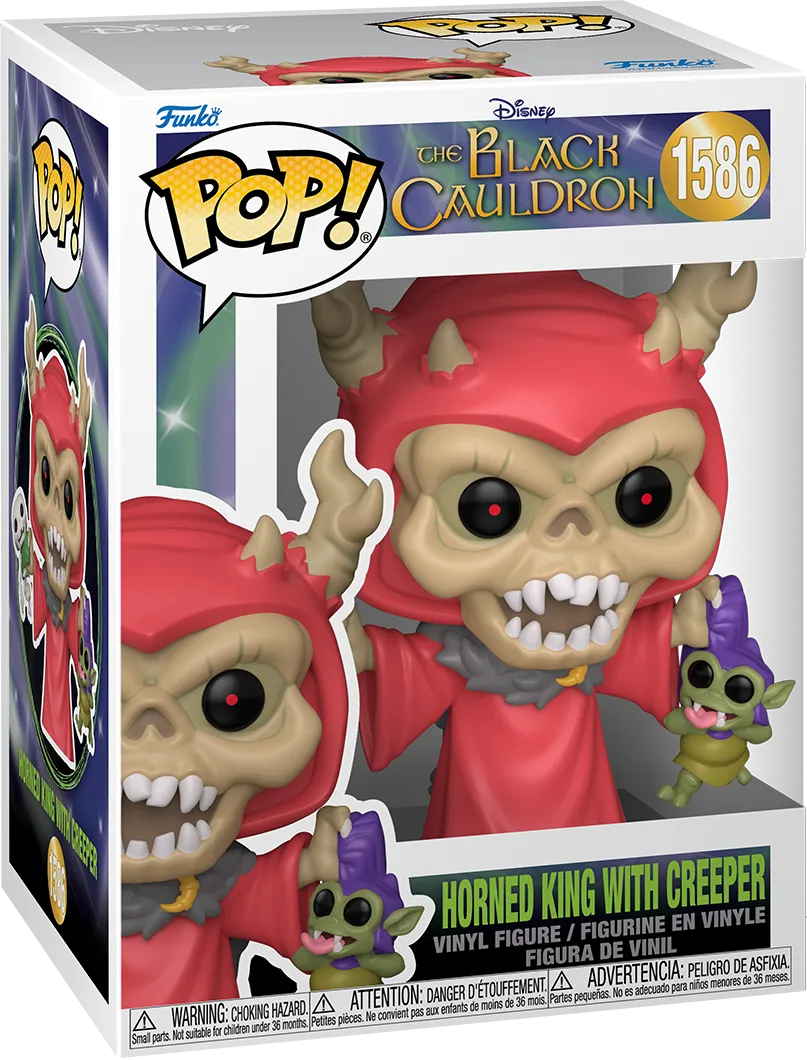 The Black Cauldron - Horned King with Creeper Pop! Vinyl - Image 3