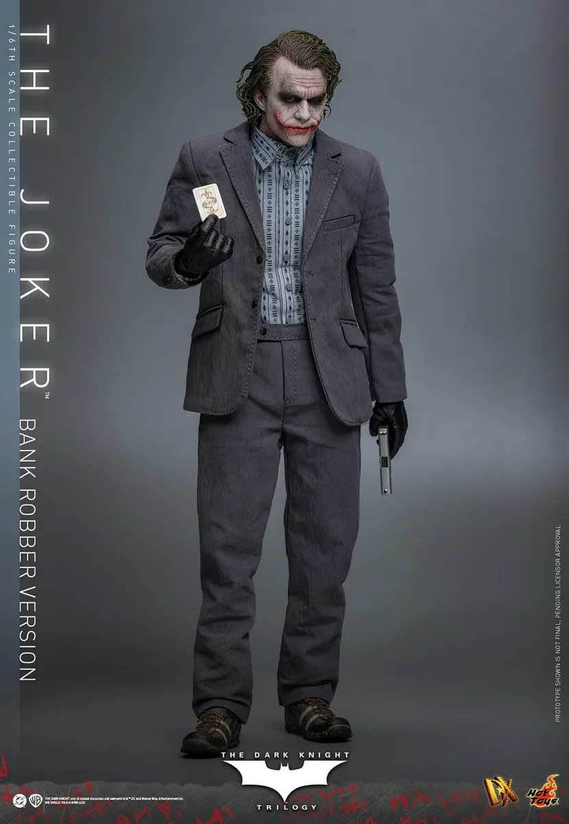 The Dark Knight - The Joker (Bank Robber Version) 1:6 Scale Collectable Action Figure - Image 13